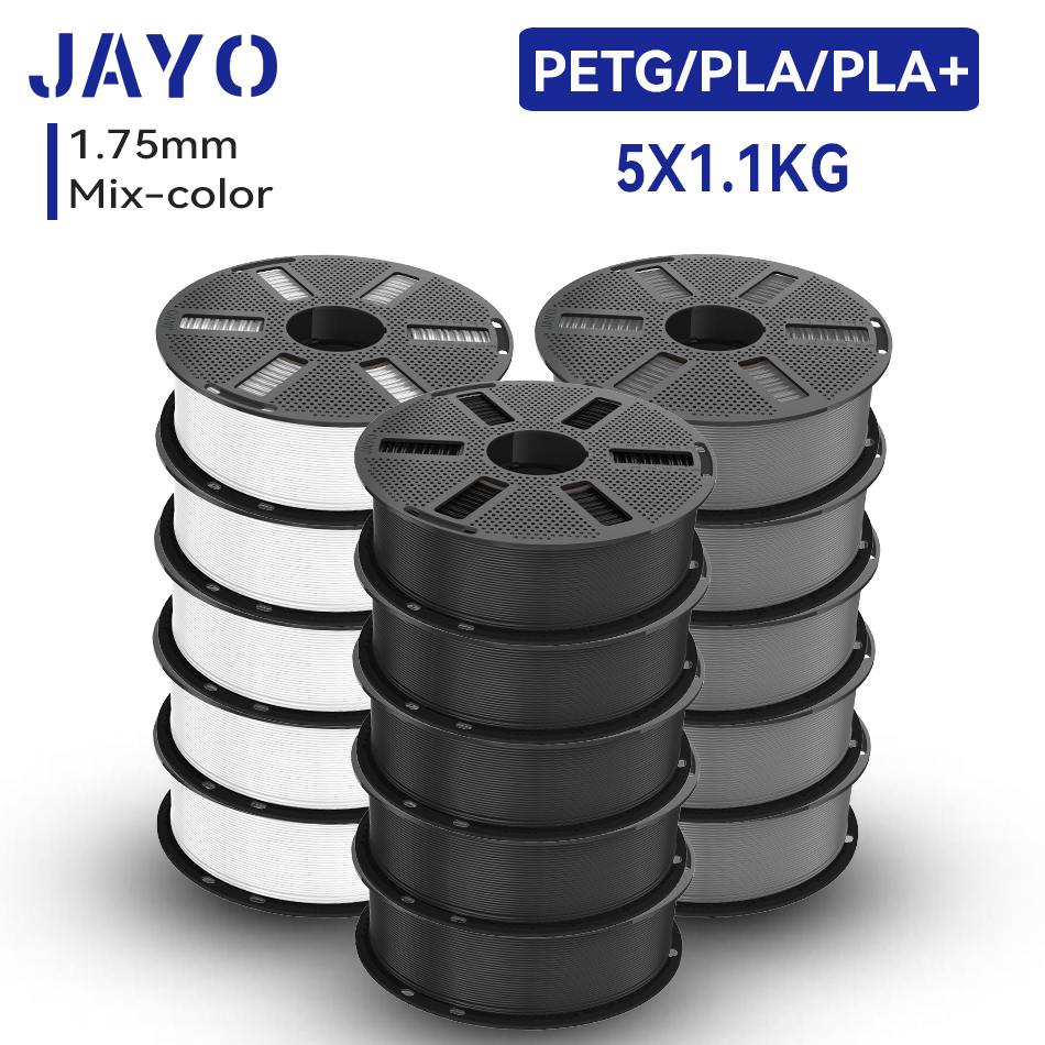 3D Printing Nylon Filament - JAYO 3D PETG/PLA/PLA PLUS プリンターフィラメント 1.75mm