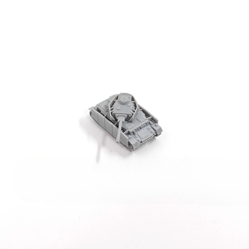 3D Printing Simulator - 3個セット 1/144 シミュレーション パンツァーIV モデルH キット