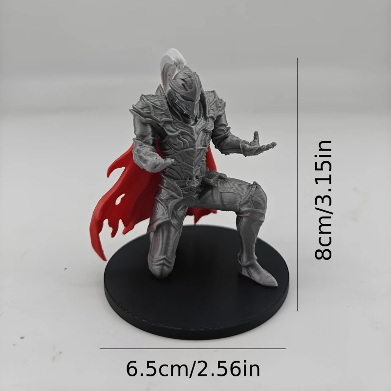 3Dプリント製の鎧を身につけた騎士のフィギュア。卓上ペン立て - 3D Printing Knight Armor のレビューと価格