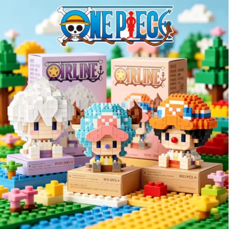 ワンピース 太陽神ニカ ルフィ マイクロブロック チョッパー - 3D Printing Lego のレビューと価格