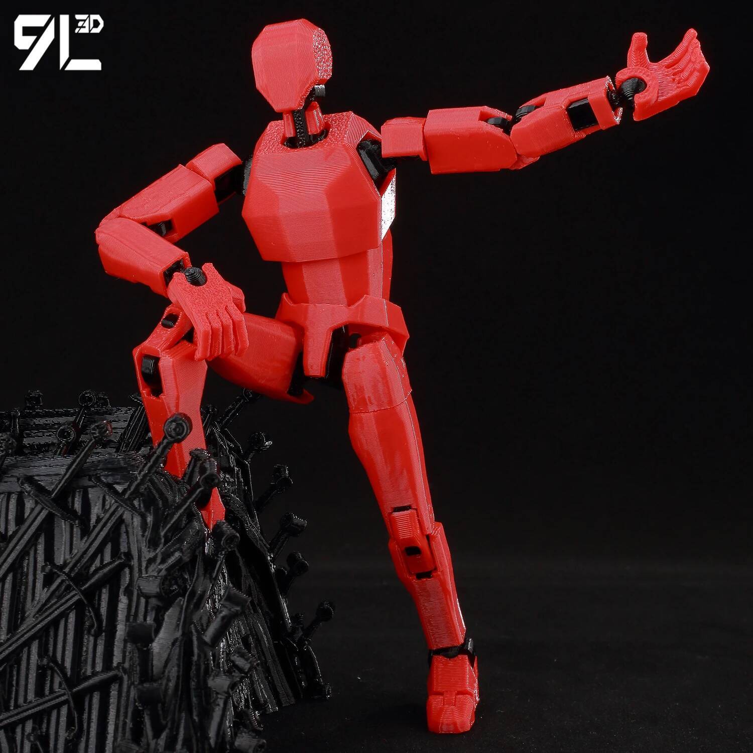 9L3Dプリント製 ダミー13 ラッキー13 T13 アクシ - 3D Printing Yourself のレビューと価格