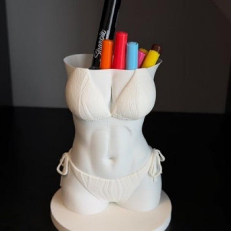 新作ビキニボディペンホルダー 3Dプリント製 面白い質感 女 - 3D Printing Pen のレビューと価格