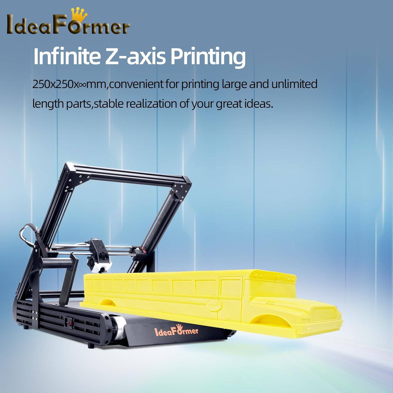 IdeaFormer IR3 V2 コンベヤーベルト3Dプリ - 3D Printing Z Axis のレビューと価格
