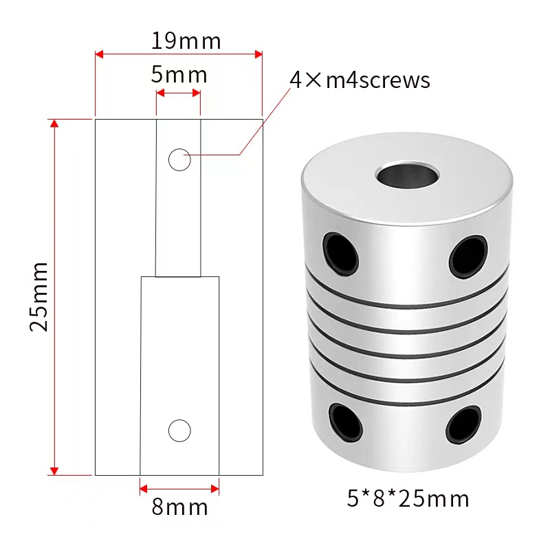 D19L25 3/4mm 5mm 6mm 6.35mm 8m - 3D Printing Z Axis のレビューと価格