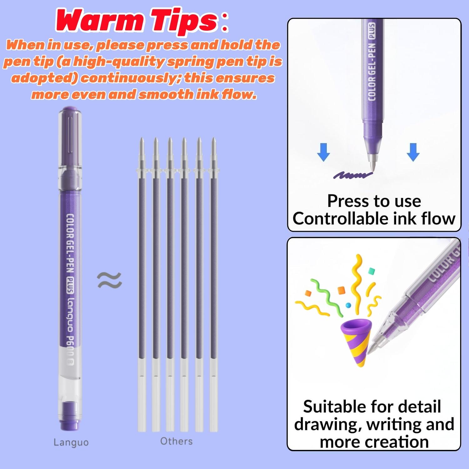 Languo 54色 3D効果アクリルマーカーセット。かわい - 3D Printing Epoxy Resin のレビューと価格