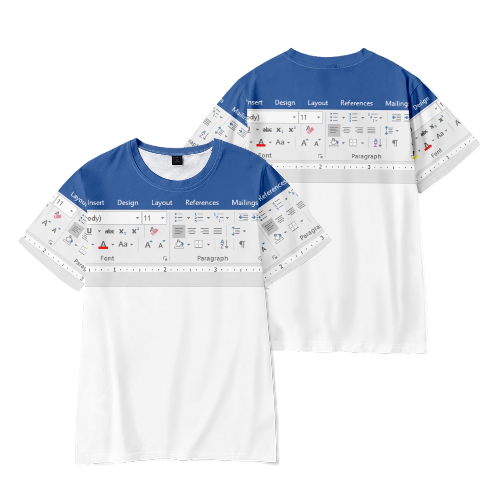 3D カジュアル Excel tシャツ男性と女性のためのスプ - 3D Printing Design Software のレビューと価格