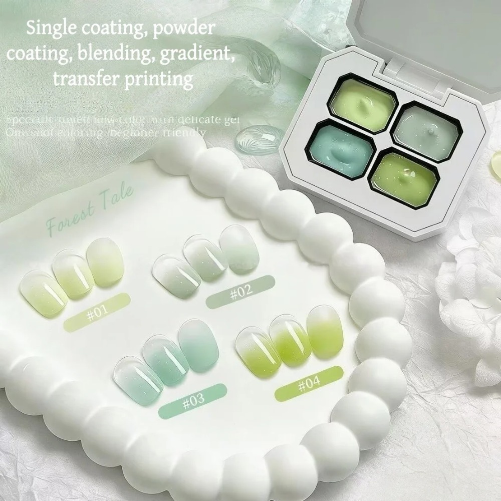 春夏用の4グリッドネイルアートパットグルーで、グラデーション - 3D Printing Resin のレビューと価格