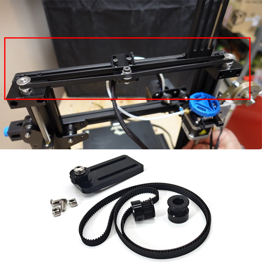 アップグレードデュアル Z 軸ベルトスレッドロッドホルダー  - 3D Printing Z Axis のレビューと価格