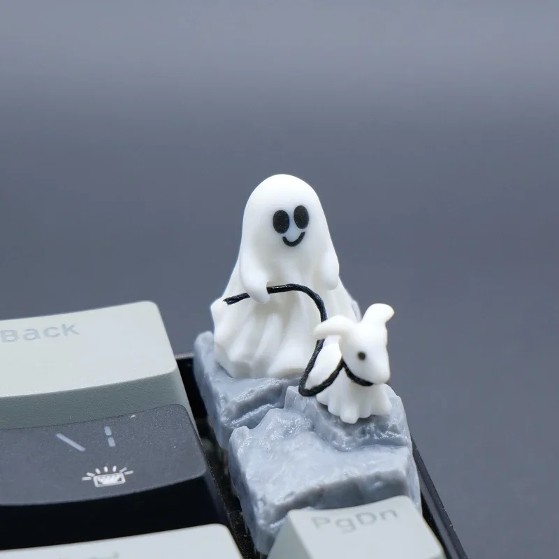 カスタマイズされた樹脂製のゴーストパピーのキーキャップ,3D - 3D Printing Article のレビューと価格