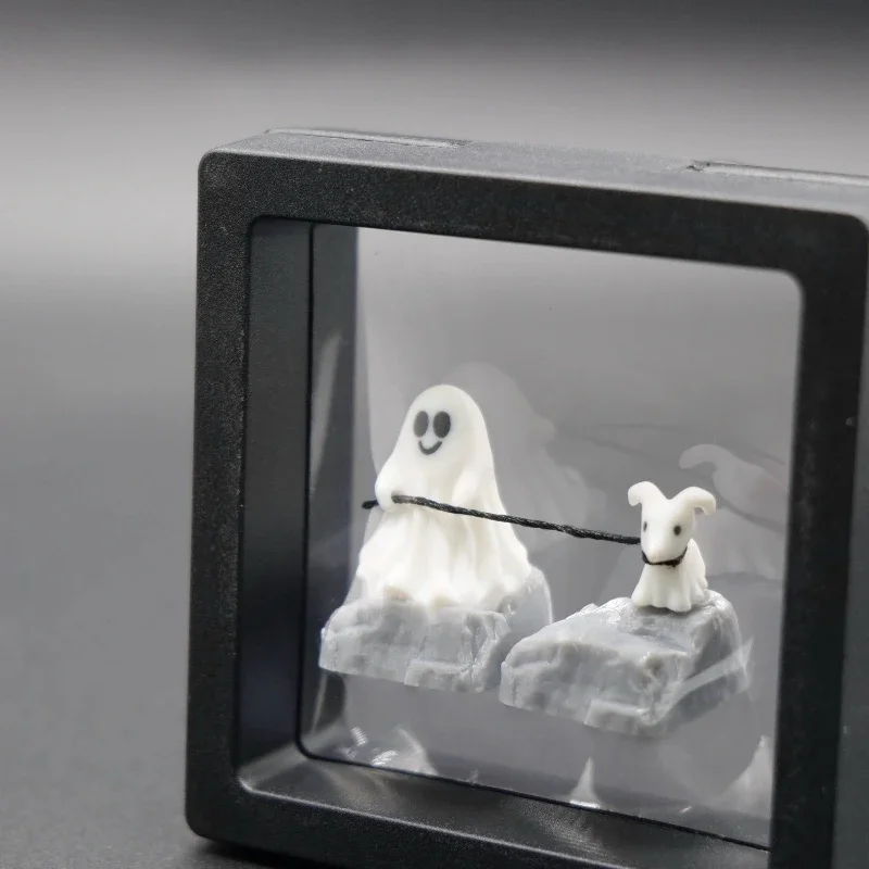 カスタマイズされた樹脂製のゴーストパピーのキーキャップ,3D - 3D Printing Article のレビューと価格