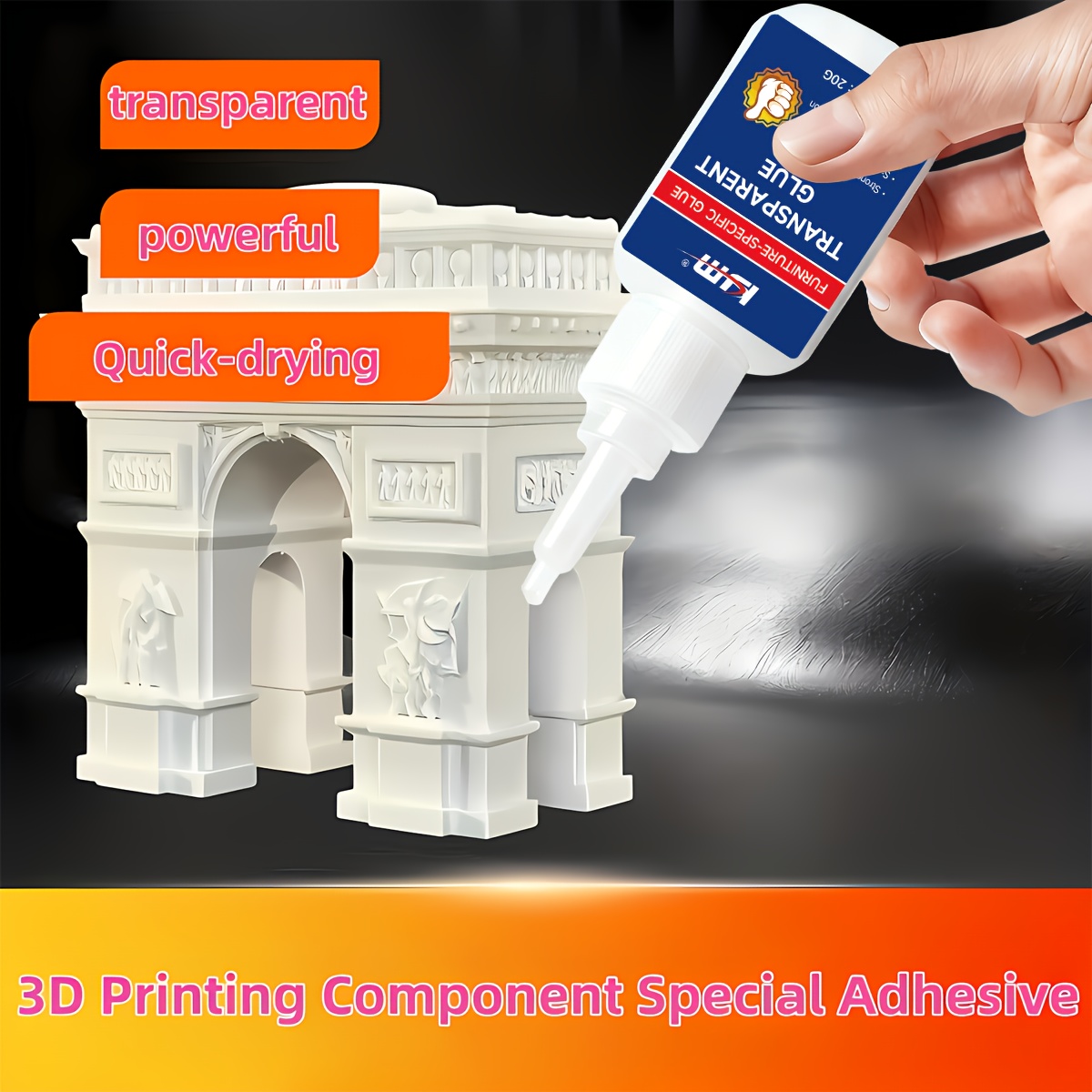 速乾性透明接着剤 3D プリント部品用 DIY モデル組み立 - 3D Printing X Axis のレビューと価格