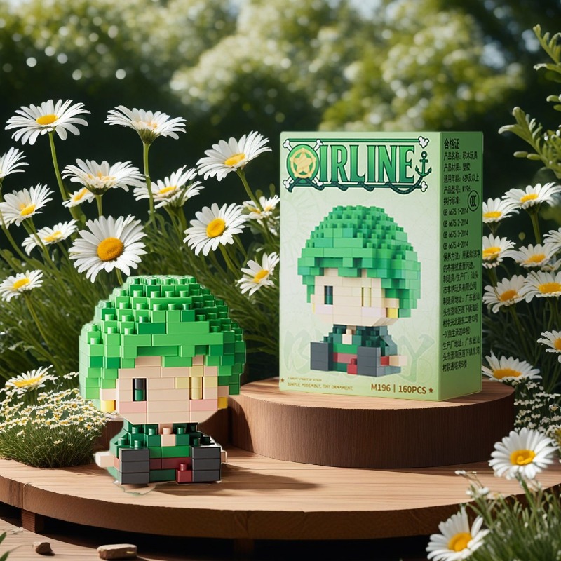 ワンピース　サンゴッド　ニカ・ルフィ　マイクロアクションブロ - 3D Printing Lego のレビューと価格