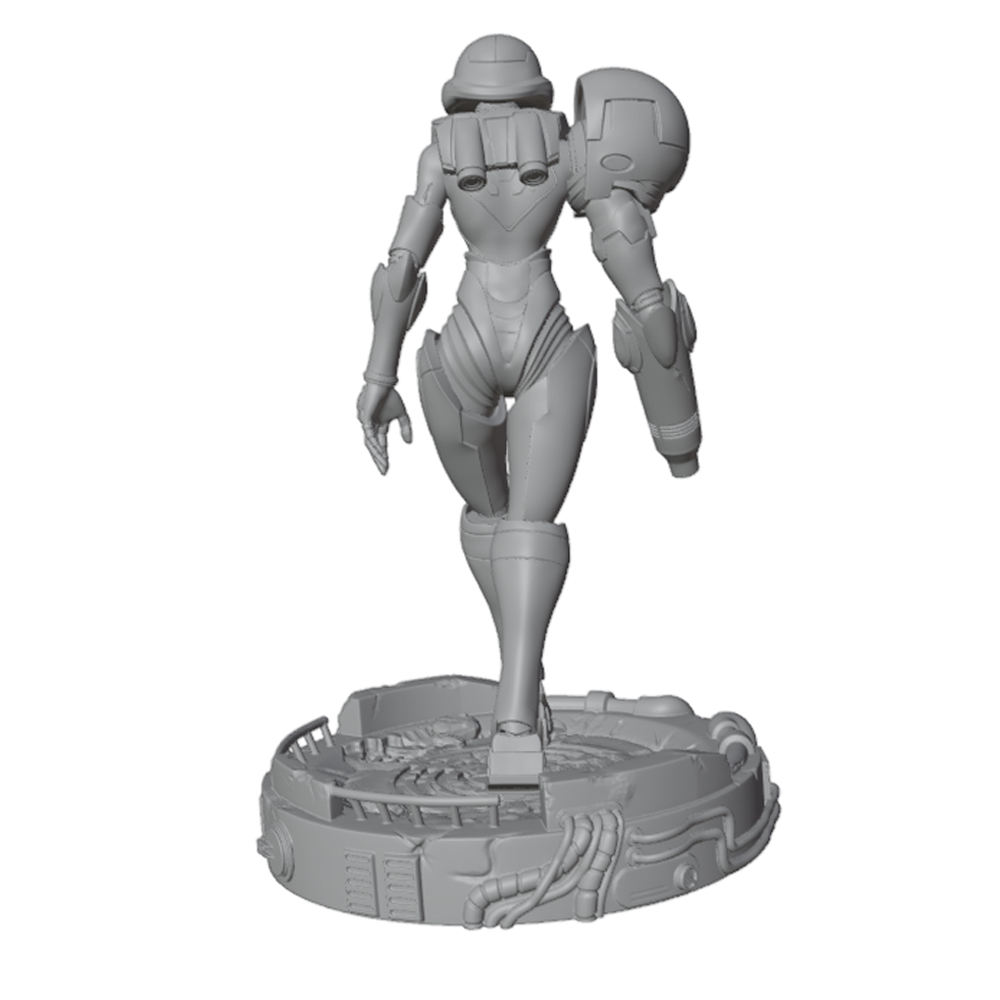 1/24 Sci-fi パワードアーマー戦士、女性戦士レジン - 3D Printing Article のレビューと価格