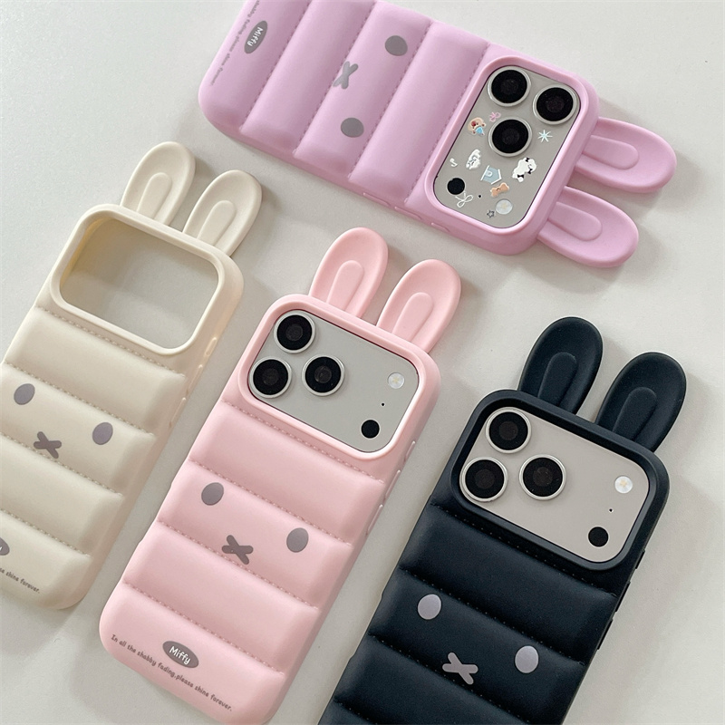 かわいい3Dバニー ミッフィー耳付き パフフォーム製iPho - 3D Printing Rabbit のレビューと価格
