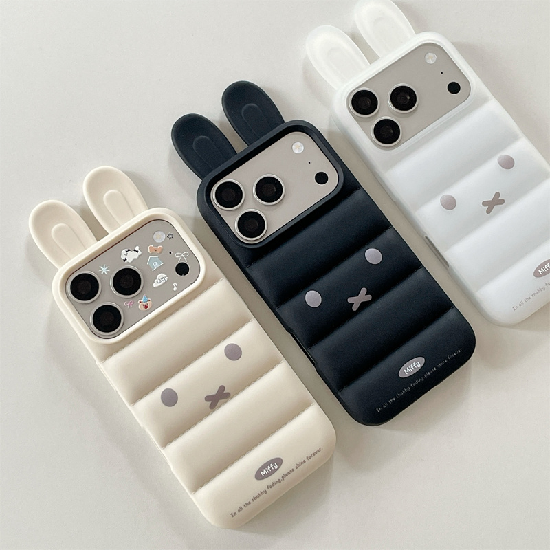 かわいい3Dバニー ミッフィー耳付き パフフォーム製iPho - 3D Printing Rabbit のレビューと価格