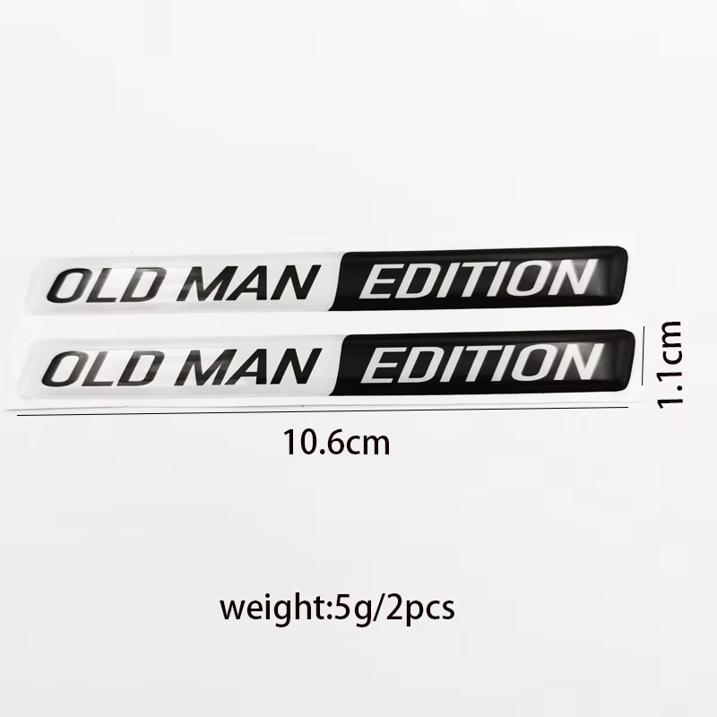 2 個オールドマンエディション 3D エポキシエンブレムステ - 3D Printing Epoxy Resin のレビューと価格
