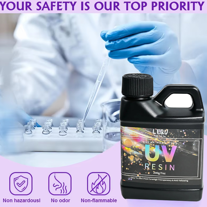 200/500g UVレジンキット、アップグレードされたクリ - 3D Printing Epoxy Resin のレビューと価格
