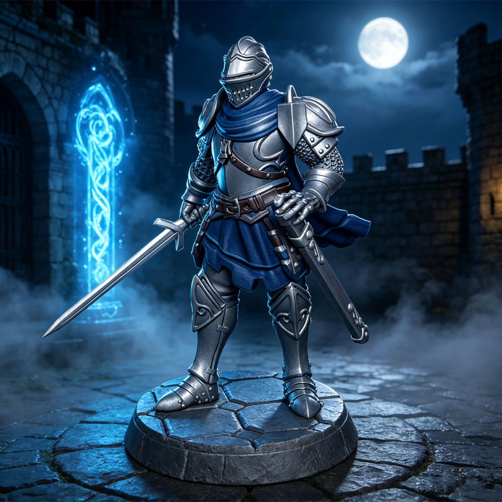 1/24 中世の全身甲冑騎士、戦士樹脂モデルセット、ミニ3D - 3D Printing Knight Armor のレビューと価格