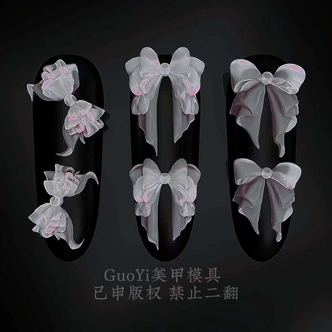 1pc 蝶結び海クラゲシェルローズリーフ 3D アクリルモー - 3D Printing Template のレビューと価格