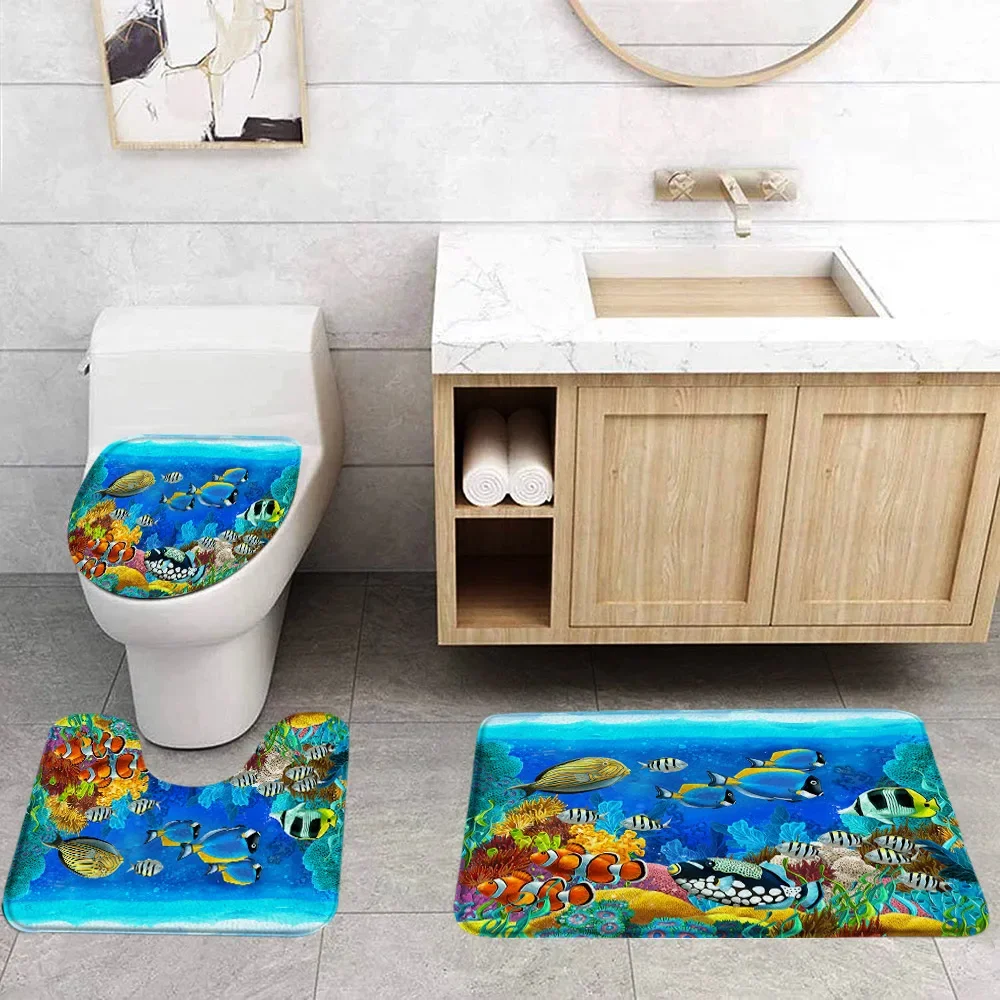 海の動物をモチーフにした3Dプリントのバスマット,浴槽の装飾 - 3D Printing Tablet のレビューと価格