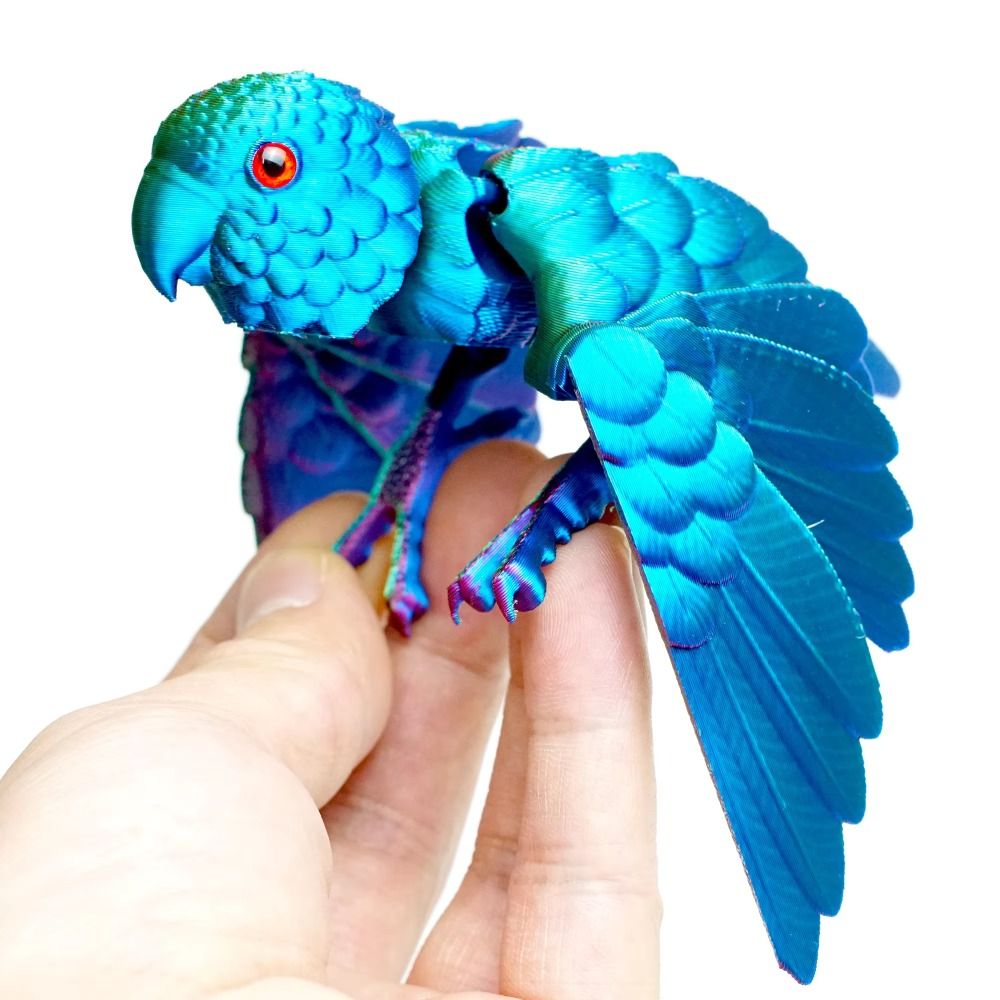 模擬目 3D プリントオウムモデルスパークリングレーザー 3 - 3D Printing Simulator のレビューと価格