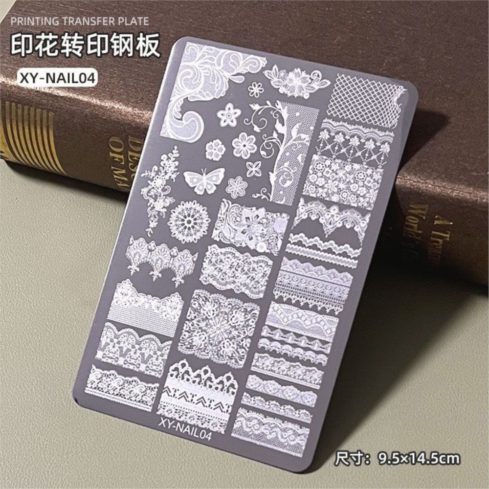 9*15 センチメートル 3D レース蝶ネイルアートスタンピ - 3D Printing Template のレビューと価格