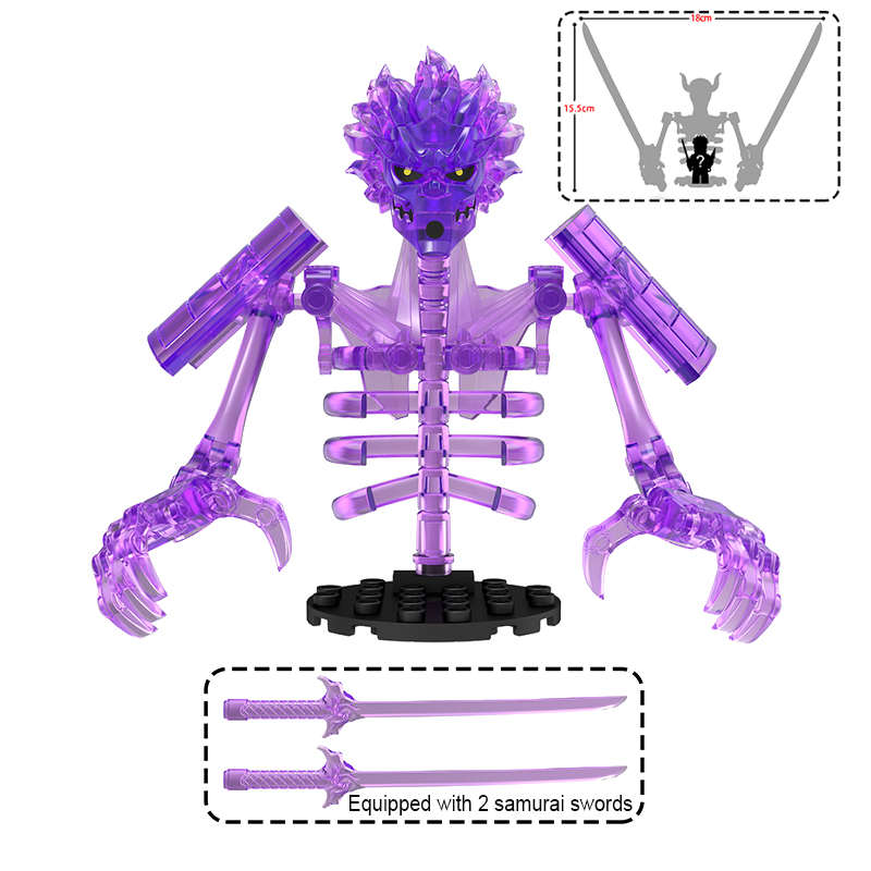 アニメアクションフィギュア組み立てブロックセット - 忍者ス - 3D Printing Lego のレビューと価格