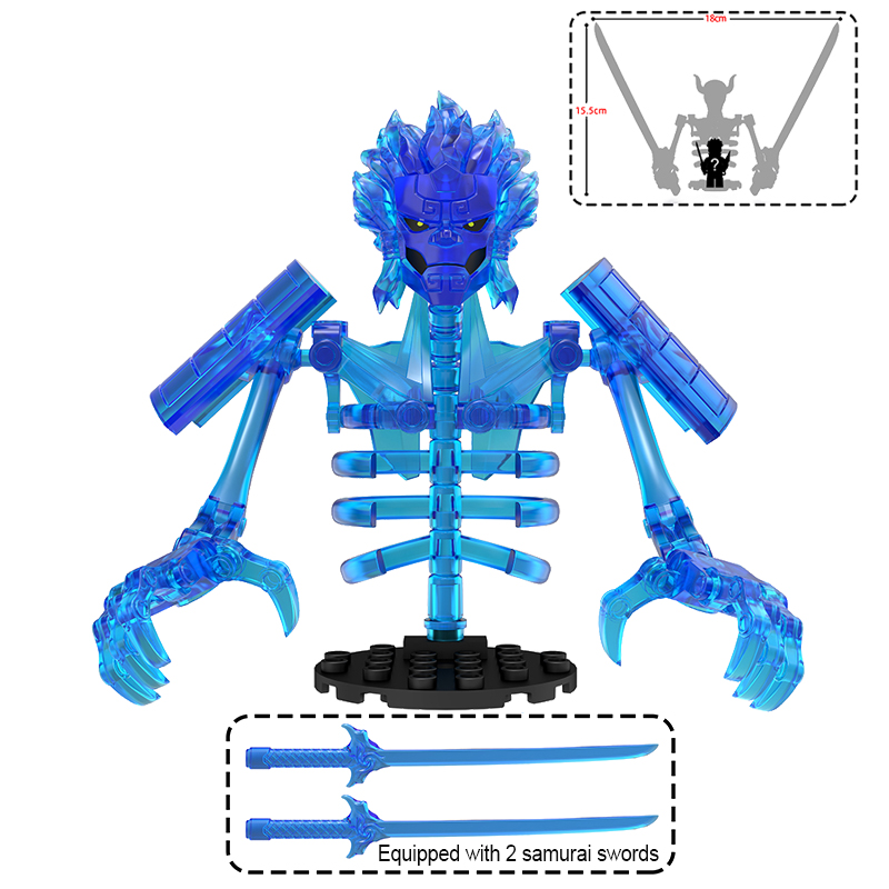 アニメアクションフィギュア組み立てブロックセット - 忍者ス - 3D Printing Lego のレビューと価格