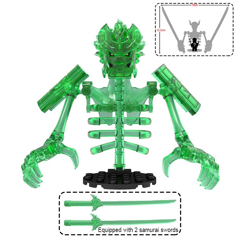 アニメアクションフィギュア組み立てブロックセット - 忍者ス - 3D Printing Lego のレビューと価格
