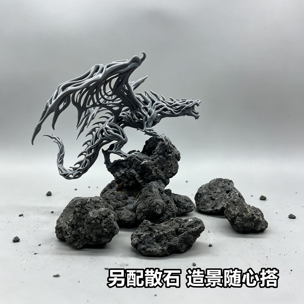 神話上の動物の水槽装飾品や魚タンク用動物オーナメントの3Dプ - 3D Printing Epoxy Resin のレビューと価格