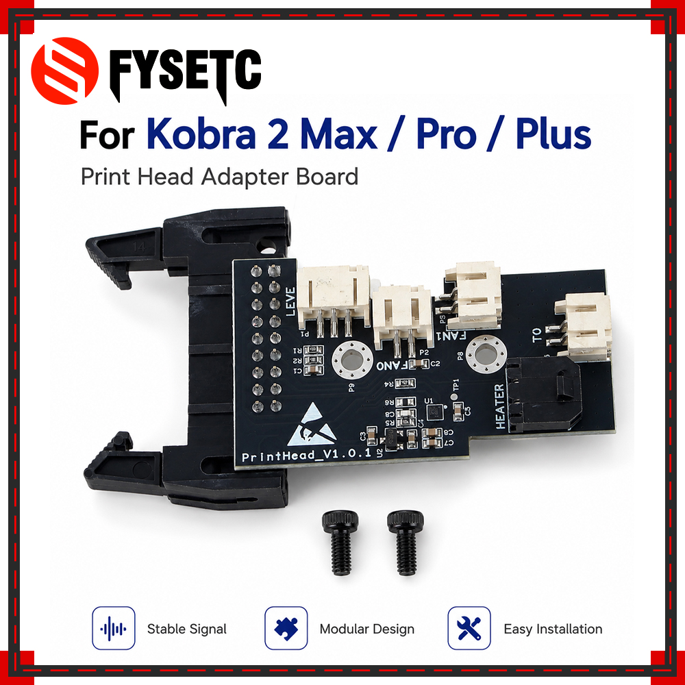 Kobra 2 Max/Pro/Plus プリントヘッドアダ - 3D Printing Design Software のレビューと価格